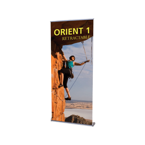 Orient retractable 920 banner stand - Silver