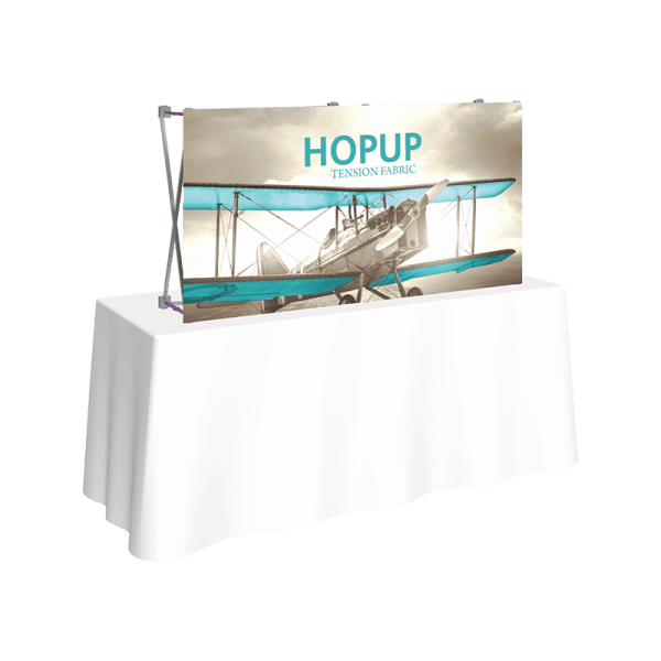 Hopup-5ft-straight-tabletop-tension-fabric-display_front-graphic-left