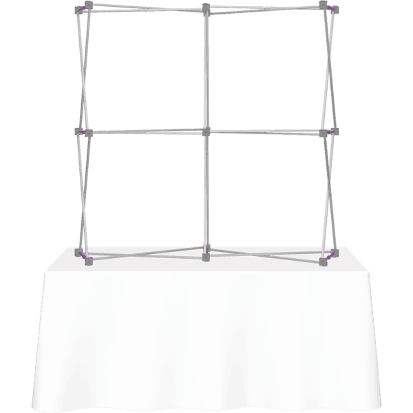 Hopup-5point5ft-curved-square-tabletop-tension-fabric-display_frame-front