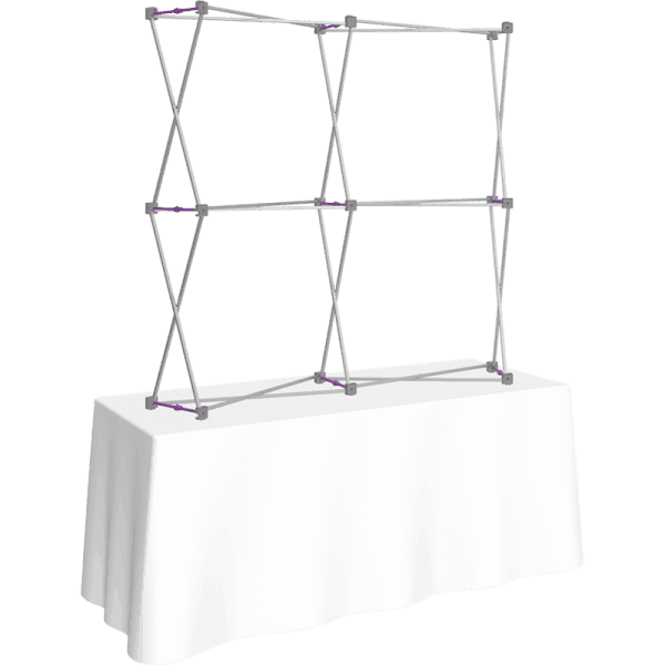 Hopup-5point5ft-curved-square-tabletop-tension-fabric-display_frame-left