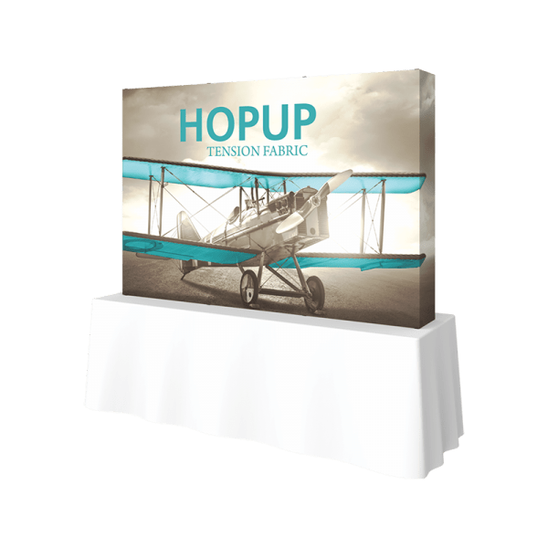 Hopup-7-5ft-straight-tabletop-tension-fabric-display_full-fitted-graphic-right