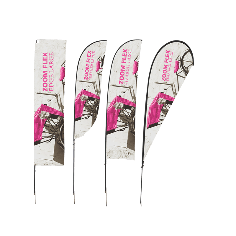 Zoom Flex Large Flag 15' DisplayFirm
