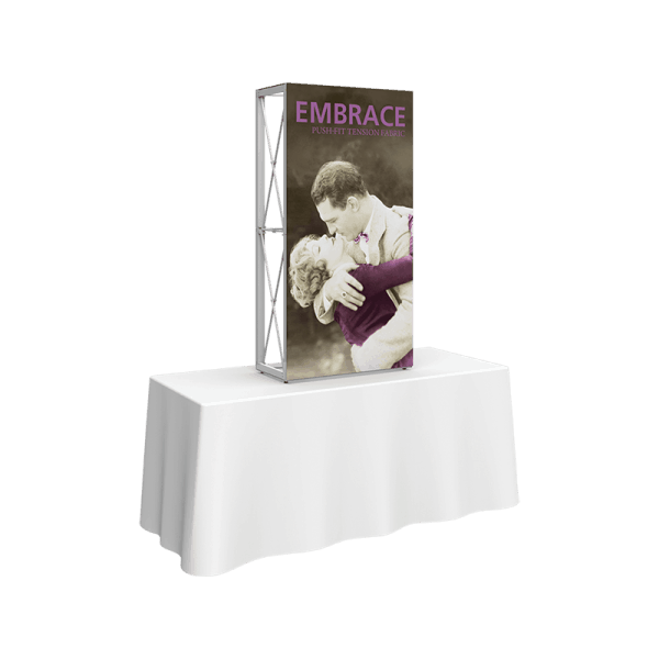 Embrace-2point5ft-tall-tabletop-push-fit-tension-fabric-display_front-graphic-left