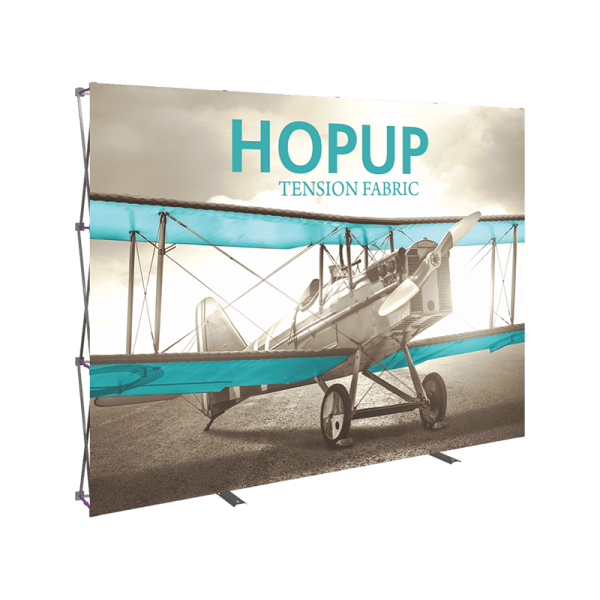 Hopup-10ft-straight-full-height-tension-fabric-display_front-graphic-left