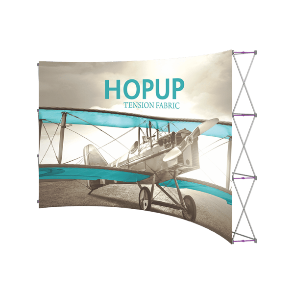 Hopup-13ft-curved-full-height-tension-fabric-display_front-graphic-right