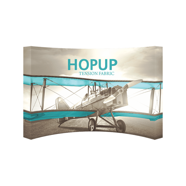Hopup-13ft-curved-full-height-tension-fabric-display_full-fitted-graphic-front
