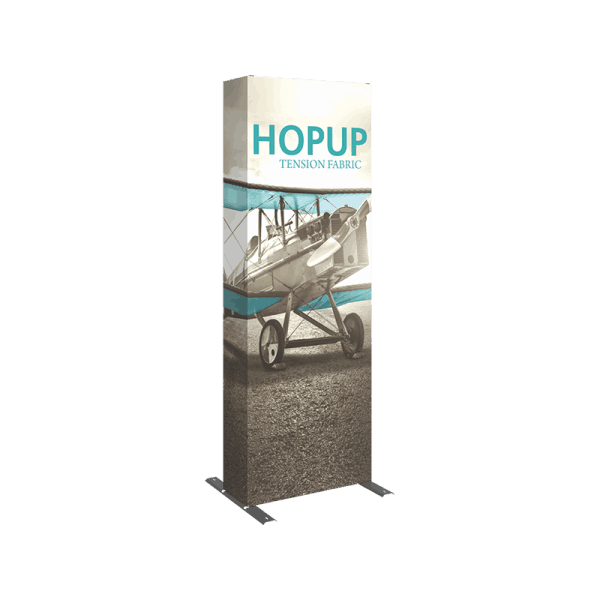Hopup-2point5ft-straight-full-height-tension-fabric-display_full-fitted-graphic-left