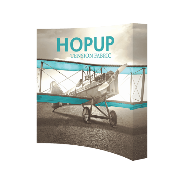 Hopup-7point5ft-curved-full-height-tension-fabric-display_full-fitted-graphic-right