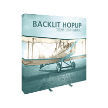 Hopup Backlite Fabric Displays