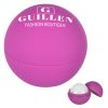 RUBBERIZED LIP MOISTURIZER BALL Fuchsia