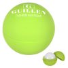 RUBBERIZED LIP MOISTURIZER BALL Lime Green