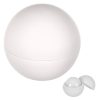 RUBBERIZED LIP MOISTURIZER BALL White blank