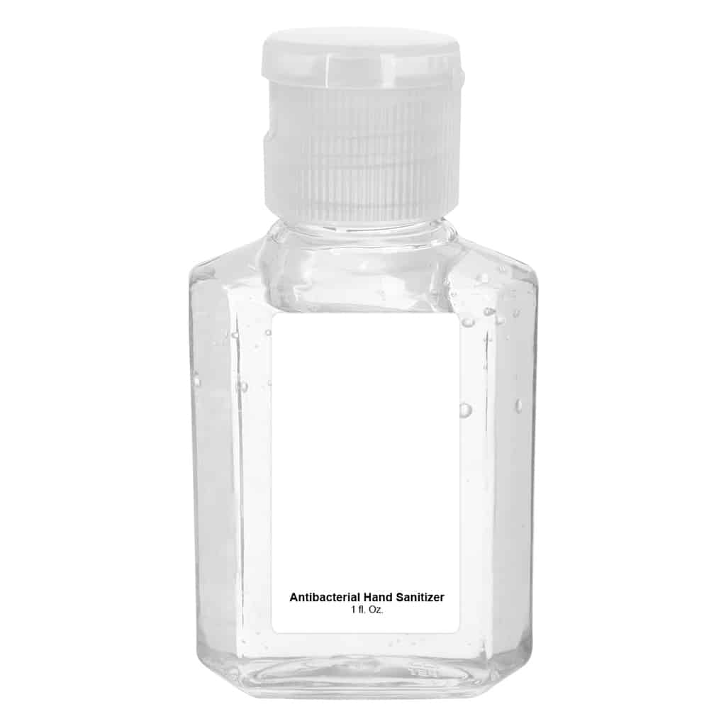 1oz Hand Sanitizer White