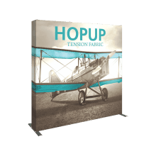 Hopup 7.5ft Straight Full Height Tension Fabric Display