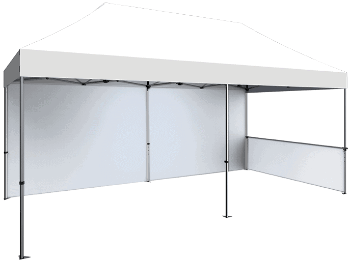 Zoom Standard 20ft Popup Tents Full Wall Only