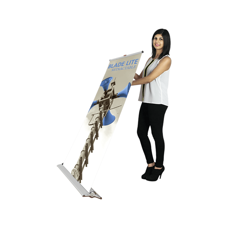 Blade Lite 600 Retractable Banner Stand - 23.5"W