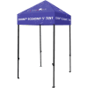 Zoom Economy 5ft Popup Tent - Custom Printed Canopy